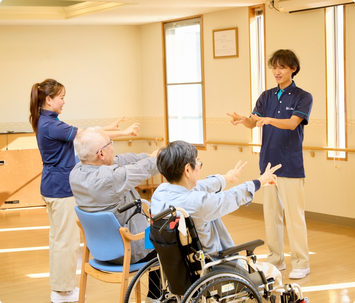 施設内日常風景写真