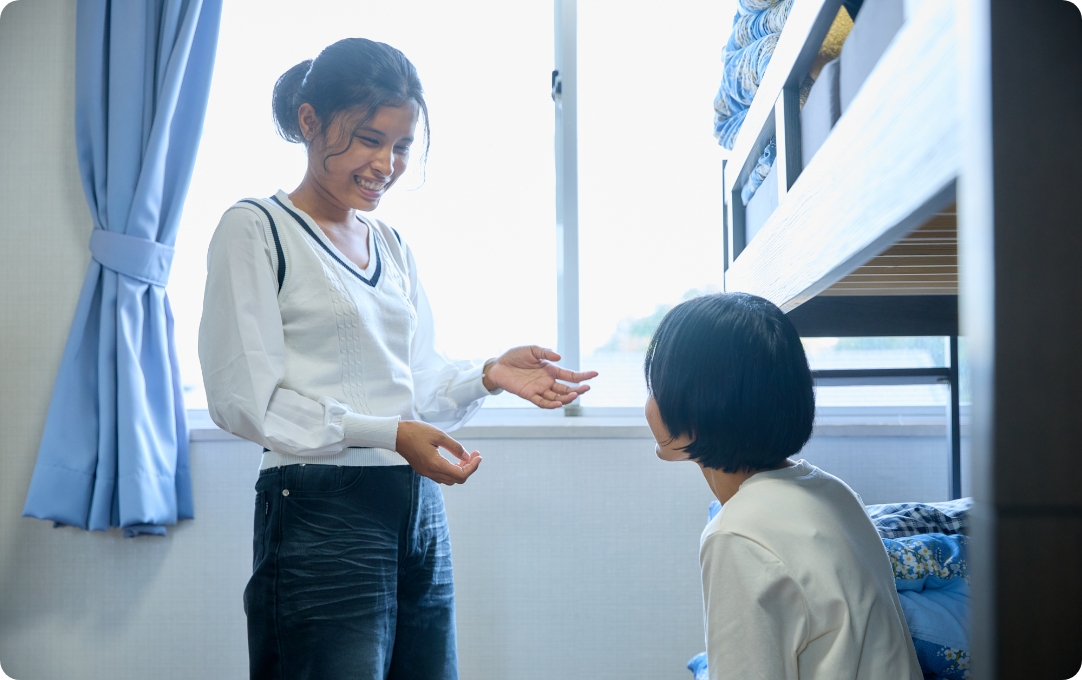 オリエンテーション風景写真