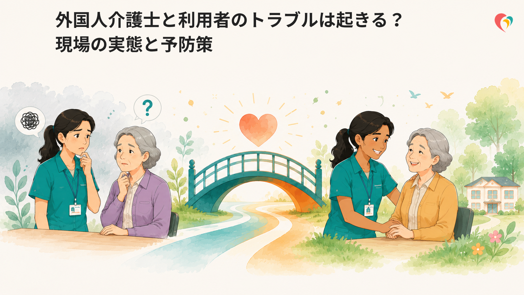 外国人介護士と利用者のトラブルは起きる？現場の実態と予防策