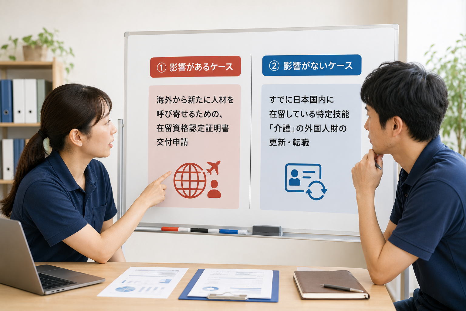 介護施設への影響