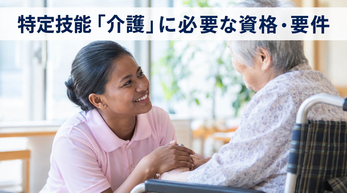 特定技能「介護」に必要な資格・要件