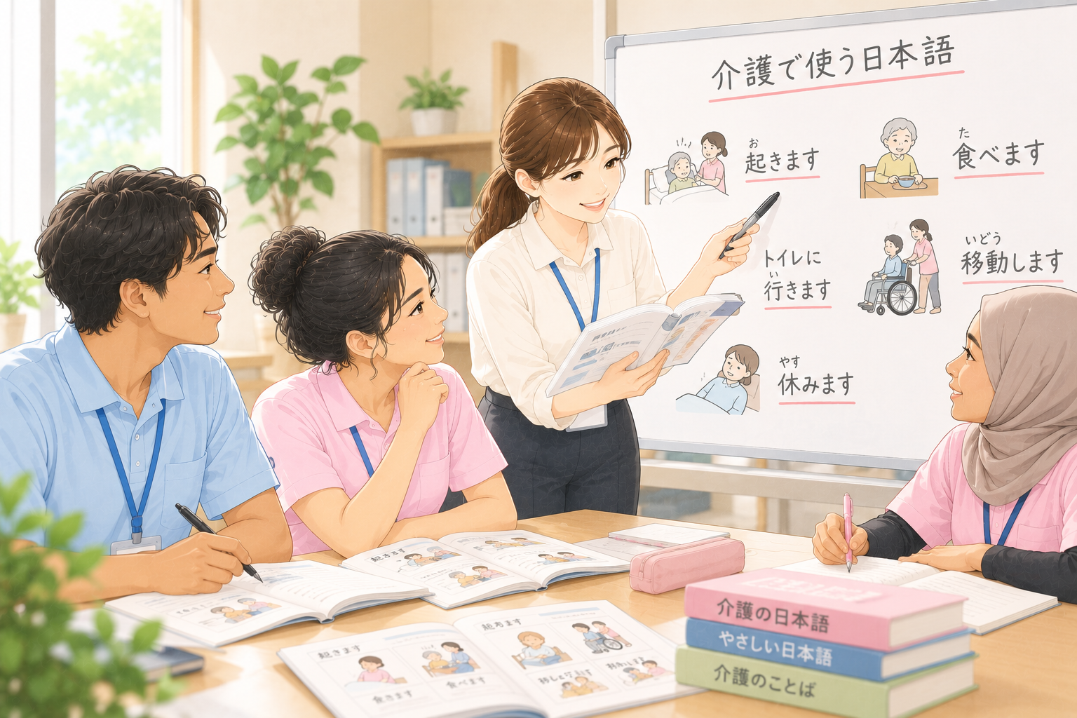 写真・イラスト・やさしい日本語を使った教え方