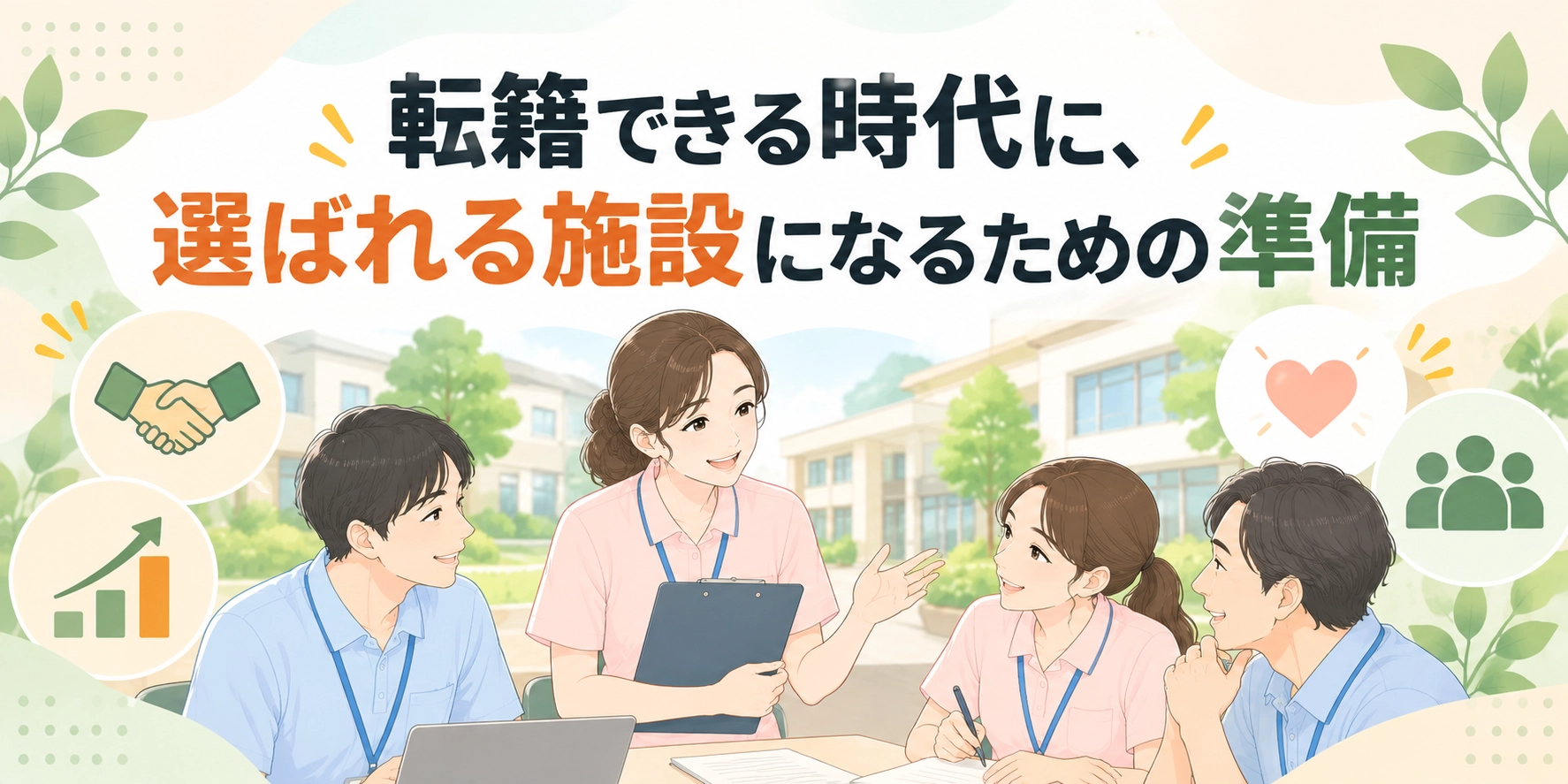 転籍できる時代に、選ばれる施設になるための準備